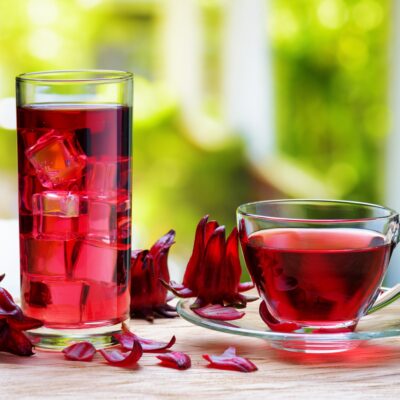 Trà lê Hibiscus (Pear Hibiscus Tea)