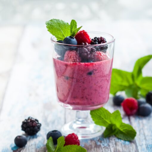 Da xay viet quat Blueberry Ice Blend