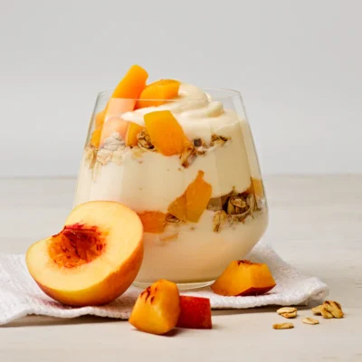 Sữa chua đào (Peach Yogurt)
