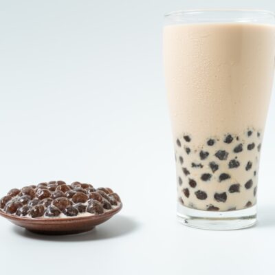 Sữa tươi trân châu đường đen 